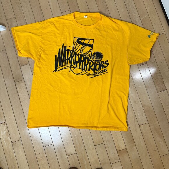 NWOT New 2025 GOLDEN STATE WARRIORS Playoff Fan Shirt Size XL Dubs - Picture 2 of 6
